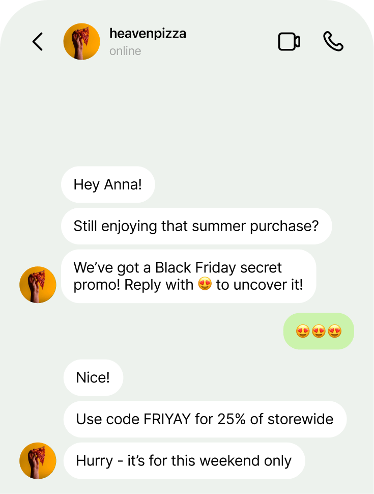 Convert more customers with WhatsApp Broadcasts Image